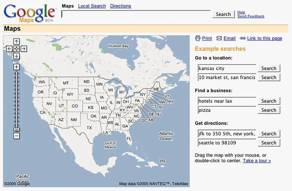 Google Maps in 2025