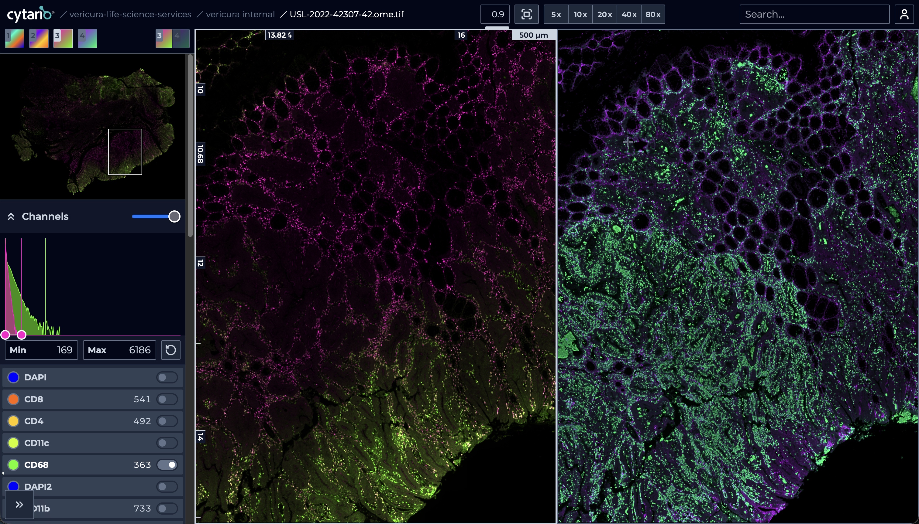Science is complex, viewing a Slide shouldn't.